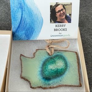 Geode Washington State Ornament